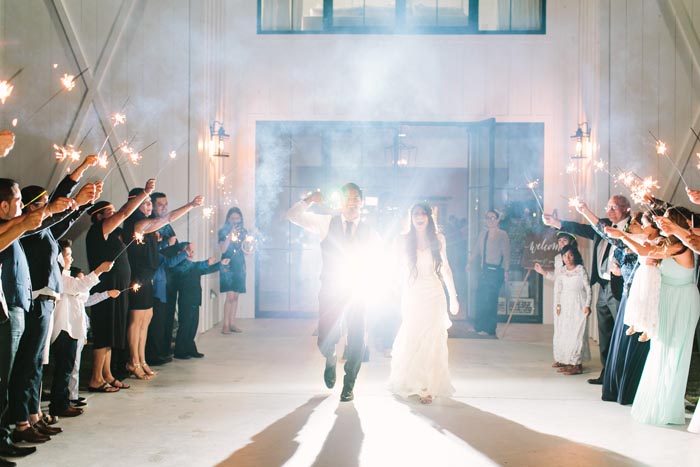 Ethereal Real Wedding Send Off
