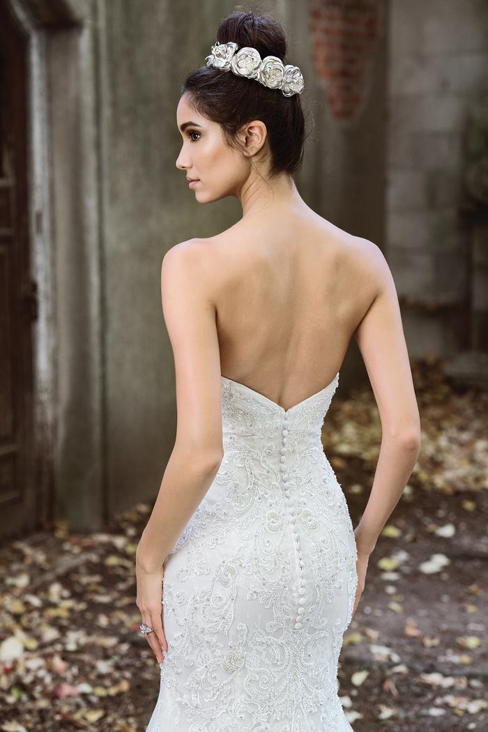 Justin Alexander Signature Collection Bridal Gown Cutout Back