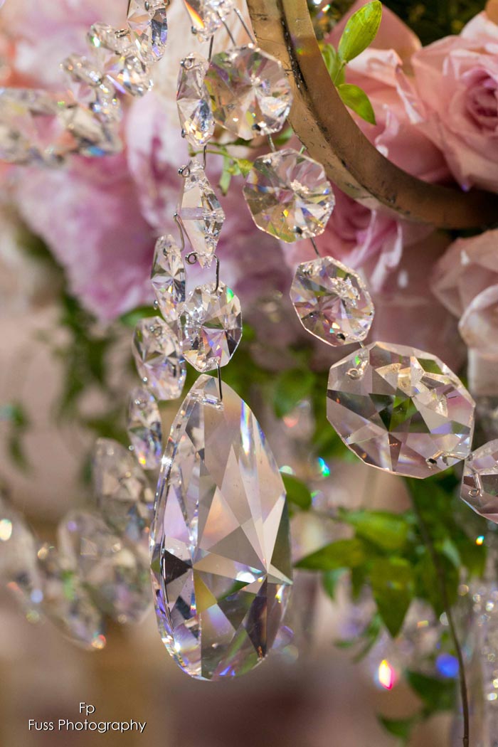Uber Luxe Styling Tips from Doltone House Flower Crystals