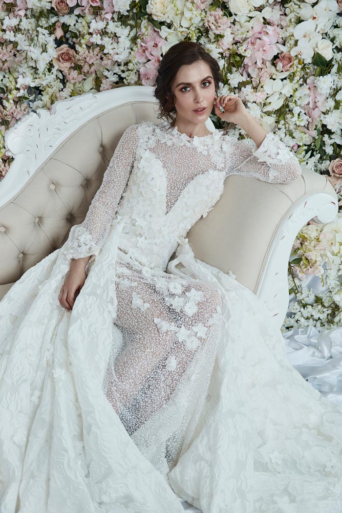 Couture Wedding Gowns Blanchfleur Close