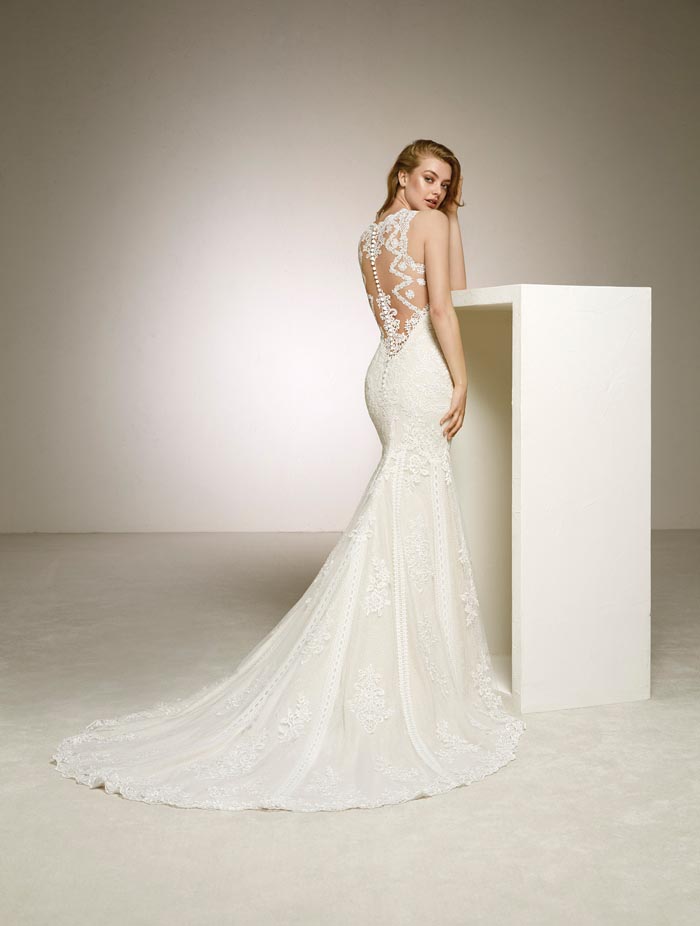 Statement Back Wedding Dresses