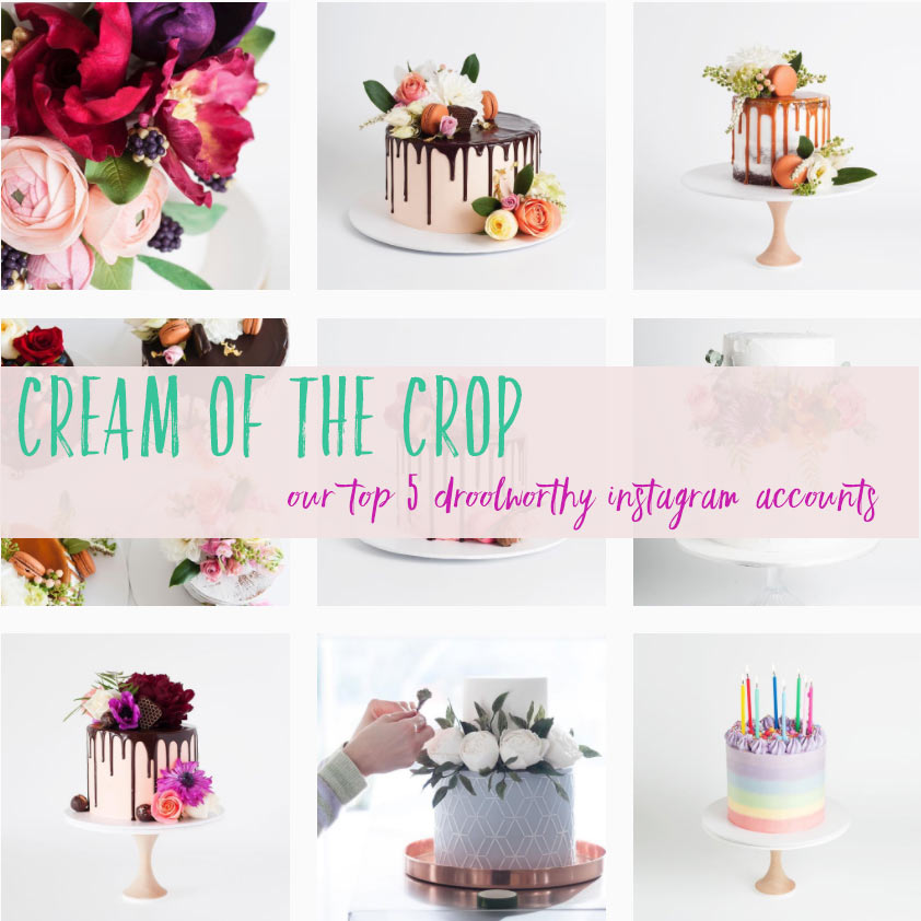 Cream of the Crop Our Top 5 Instagram Cake Accounts!