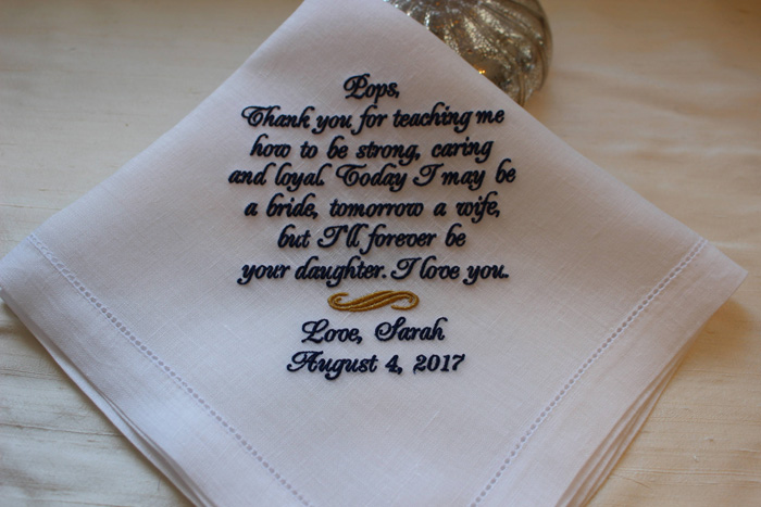 Father of the bride gift