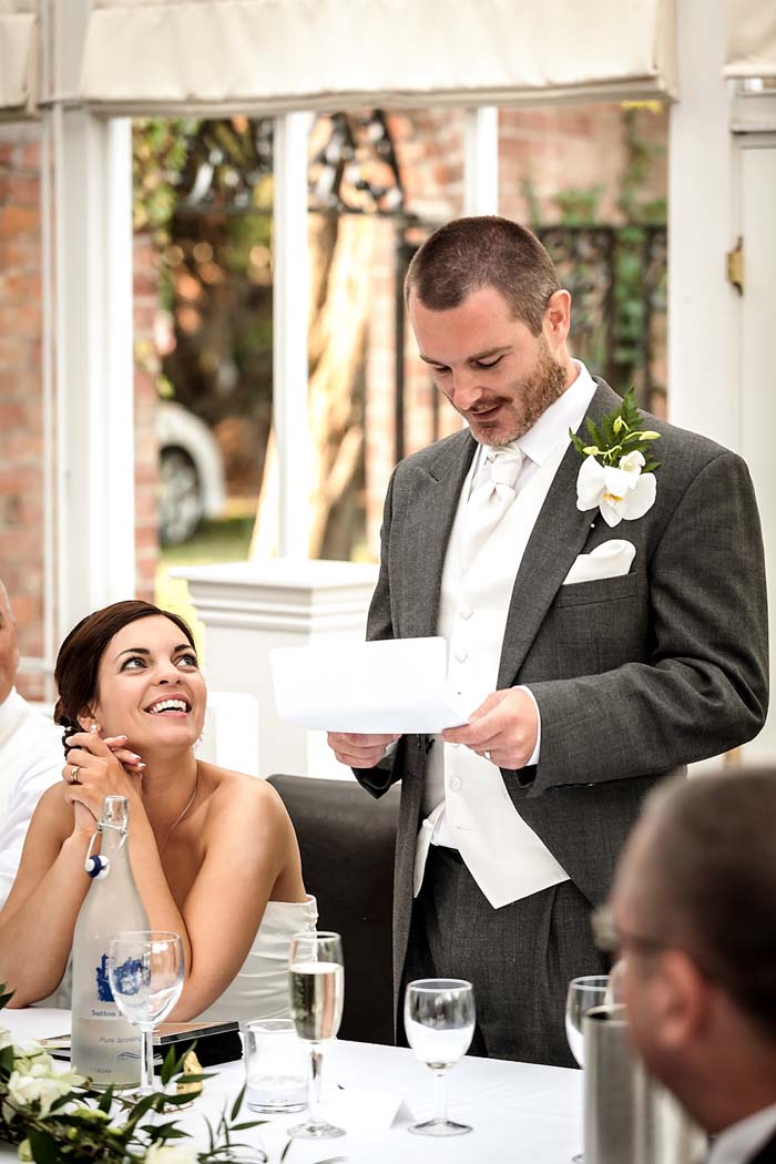 Personal wedding speech picture