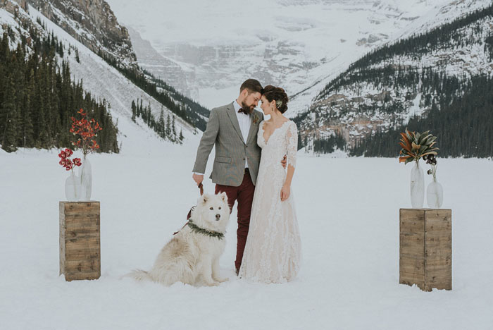 Winter Wedding Colour Palette - Feature Photo