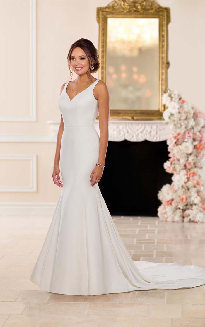 These Simple and Elegant Wedding Dresses Will Have You