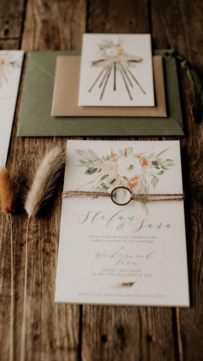 Earthy And Neutral Tones Wedding