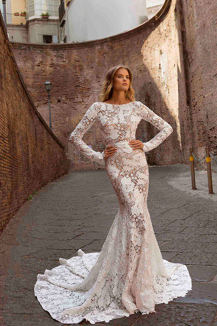 Luxurious Long Sleeve Wedding Dresses ...