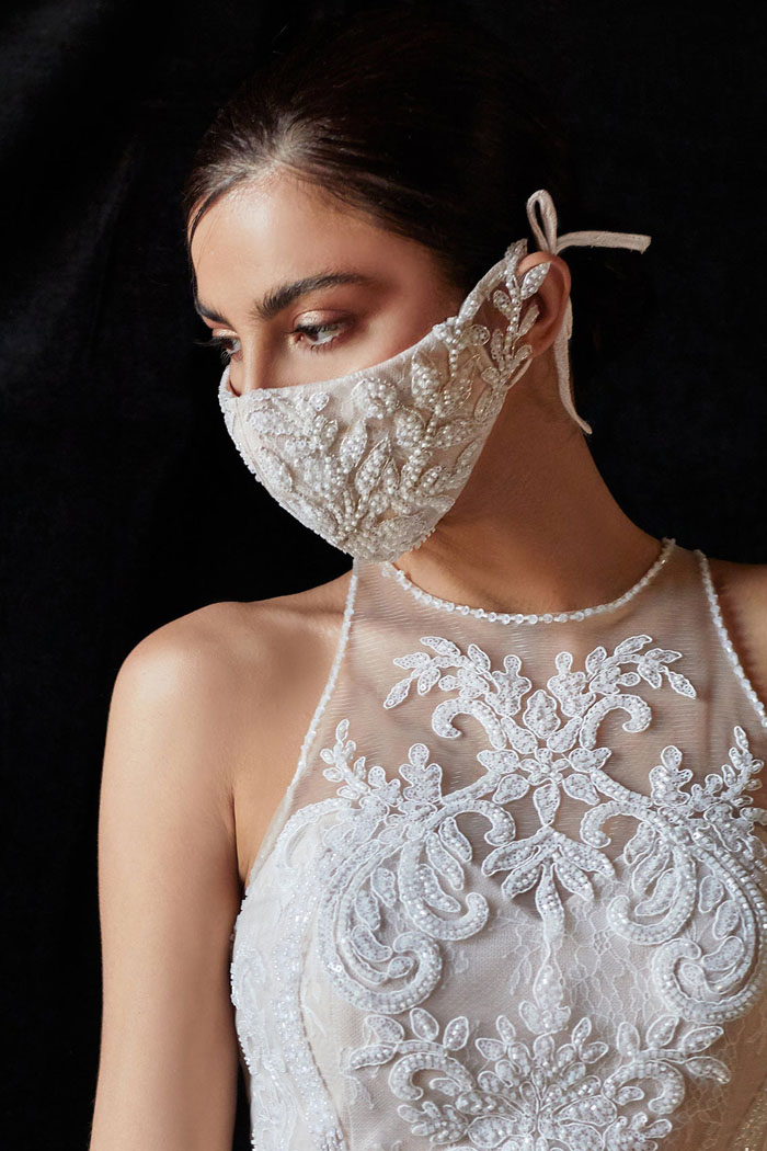 Bridal Face Masks That Will Keep You Safe (And Stylish!) At Your Wedding