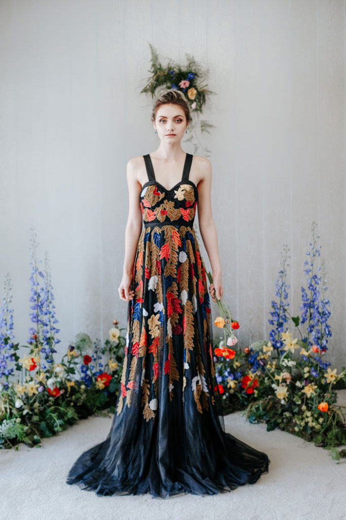Get Creative With These Coloured Wedding Dresses - Modern Wedding