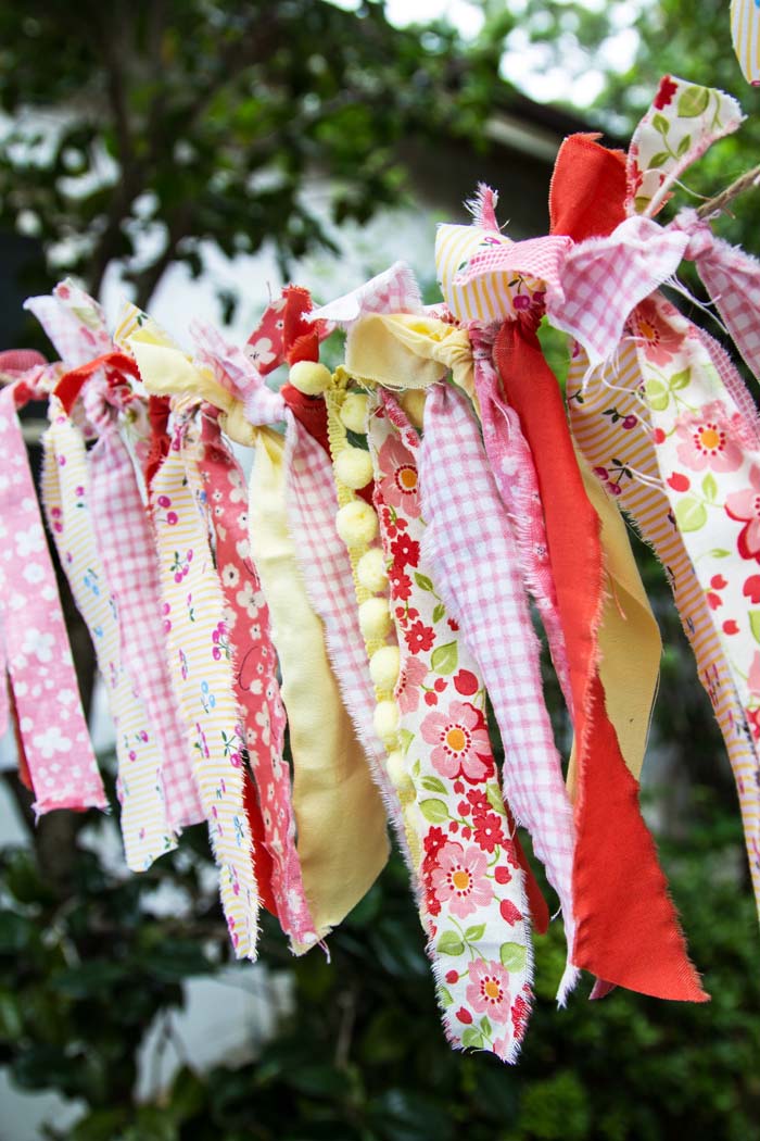 Wedding DIY Projects With Vintage Fabric - Modern Wedding