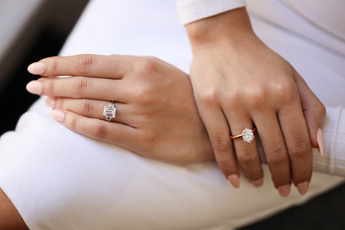 Why I Chose A Moissanite & Lab-Grown Diamond Ring