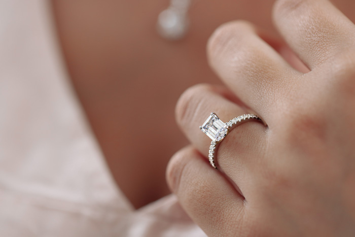 Why I Chose A Moissanite &Amp; Lab-Grown Diamond Ring