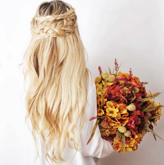 Romantic Wedding Hair by Kassinka