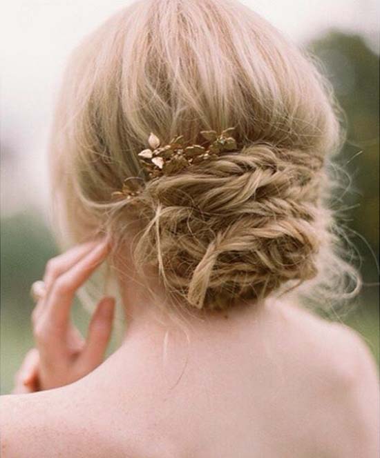 Romantic wedding hair by kaylamarshall wedding hair